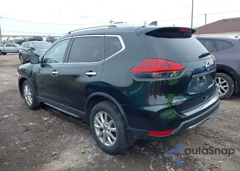 2018 Nissan Rogue Sv из США, поврежденный, VIN 5N1AT2MV5JC843961